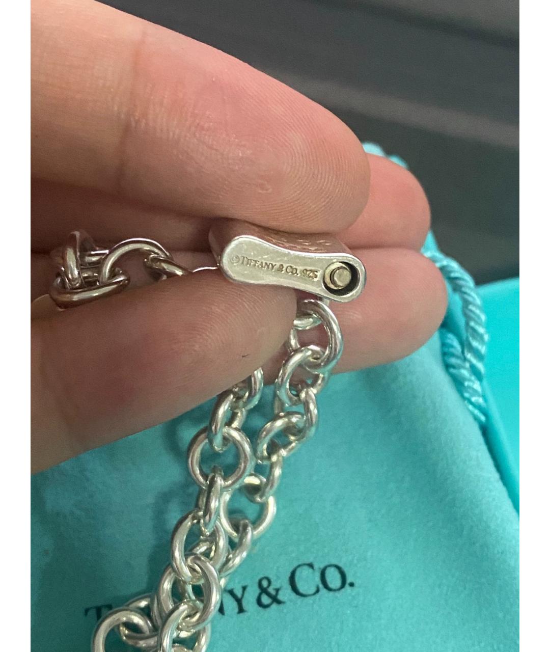 TIFFANY&CO Серебряный серебряный браслет, фото 4