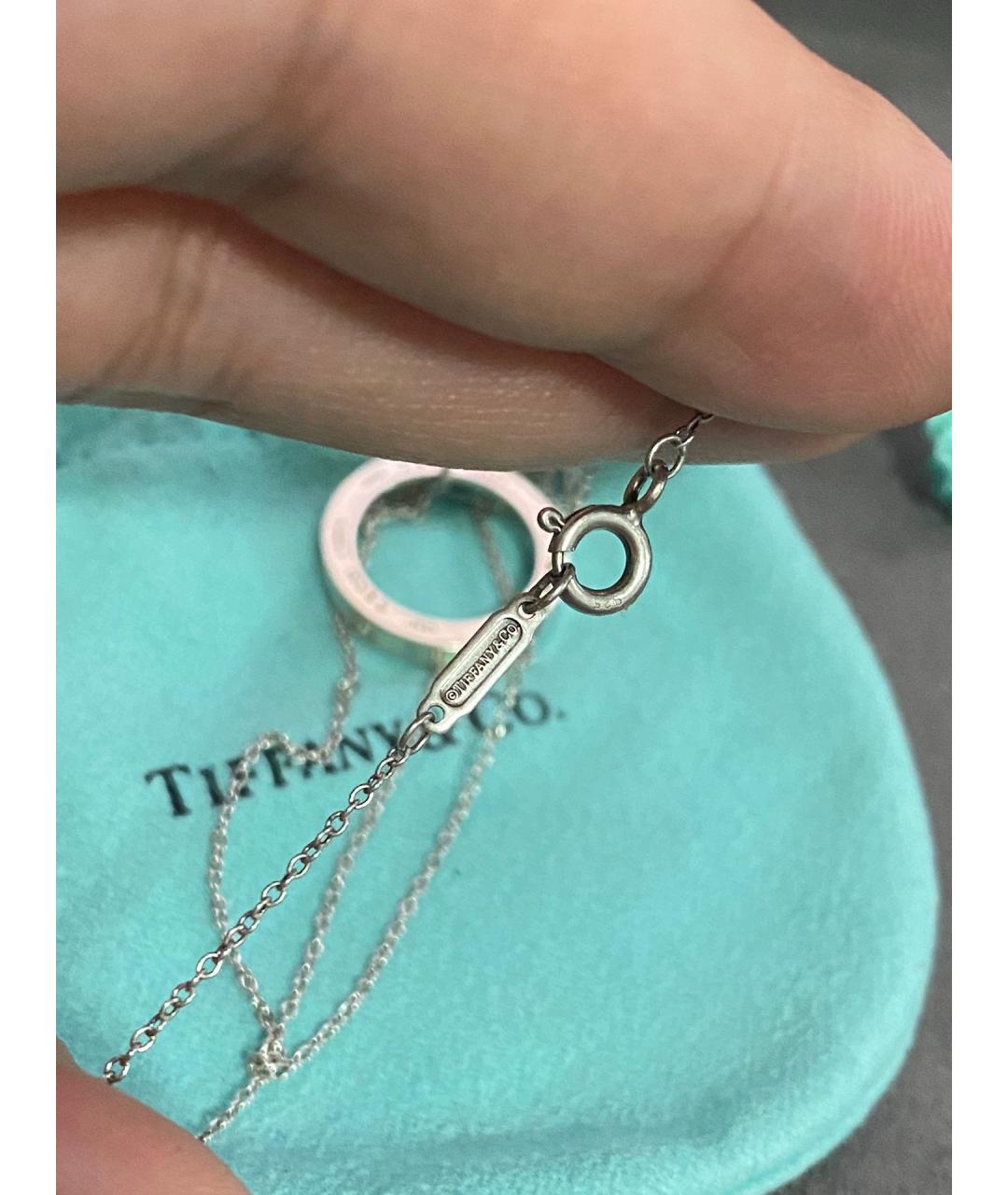 TIFFANY&CO Серебряное серебряное колье, фото 8