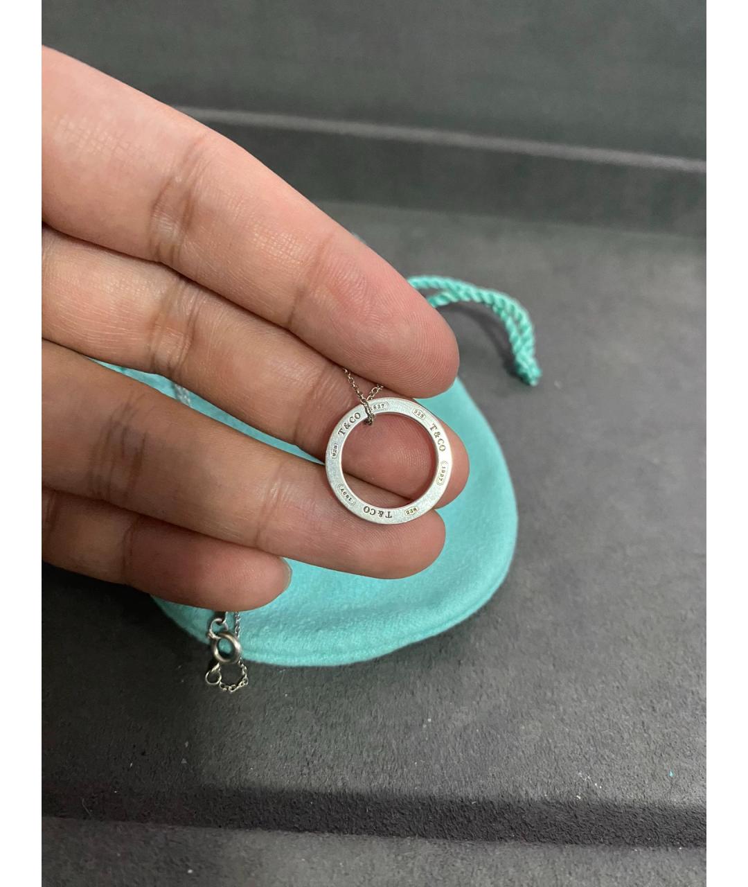TIFFANY&CO Серебряное серебряное колье, фото 3