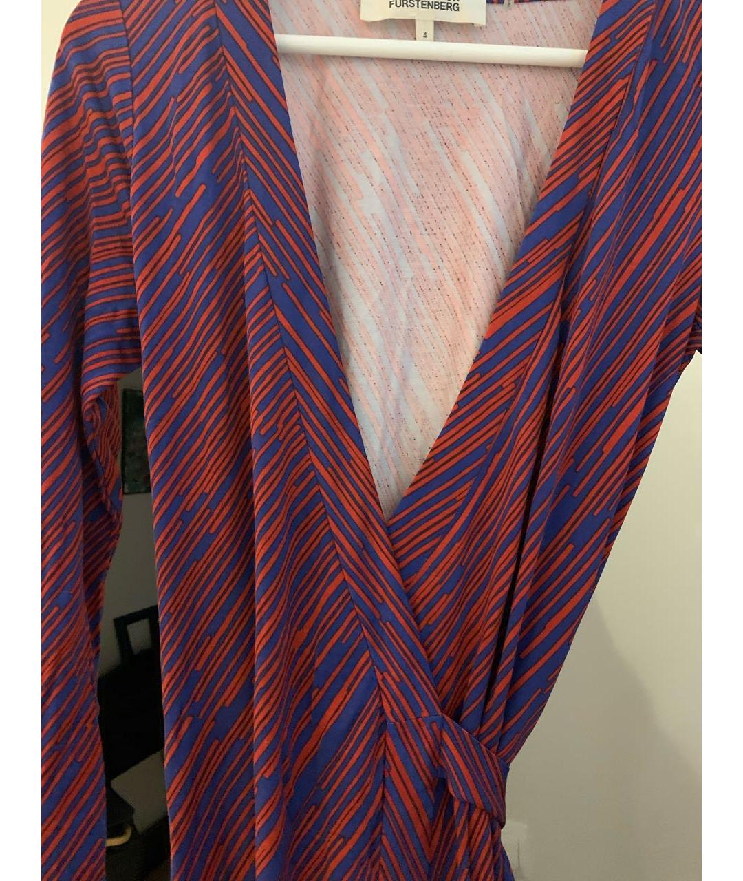 DIANE VON FURSTENBERG Бордовый шелковый сарафан, фото 4
