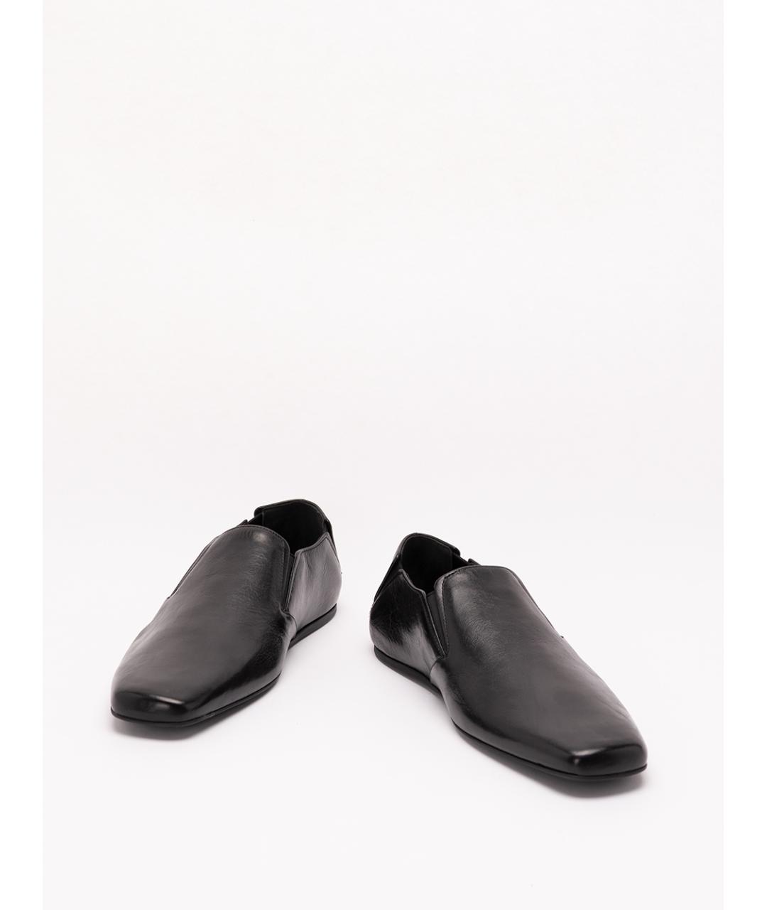 GUCCI Черные кожаные лоферы, фото 2