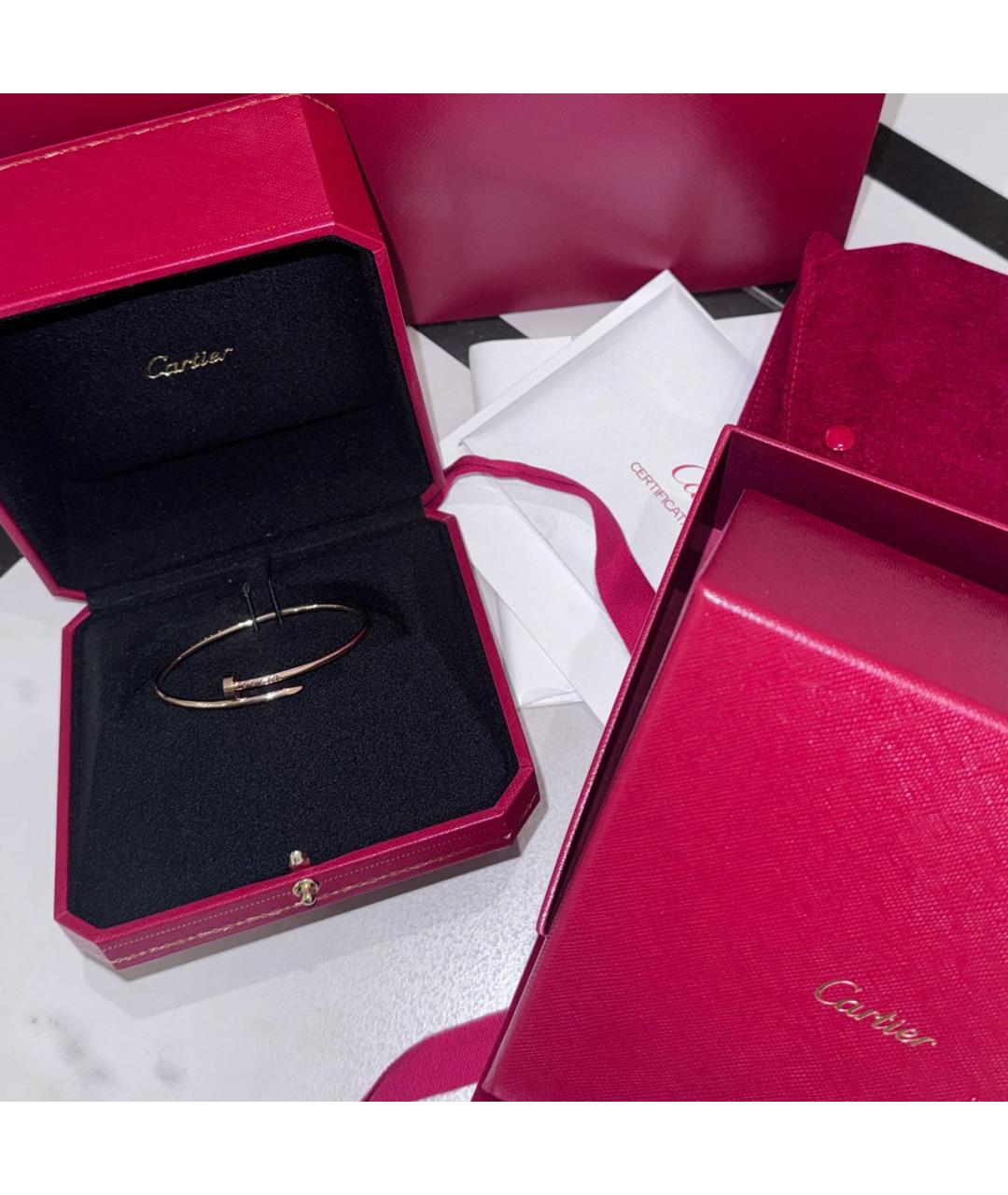 CARTIER Золотой браслет из желтого золота, фото 5