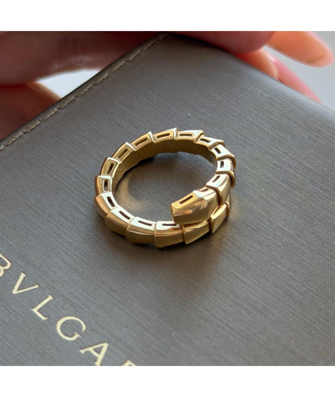 BVLGARI Золотое кольцо из желтого золота, фото 6