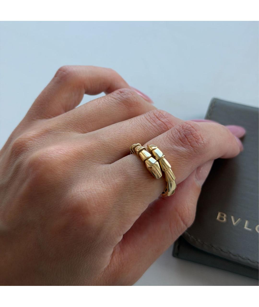 BVLGARI Золотое кольцо из желтого золота, фото 5