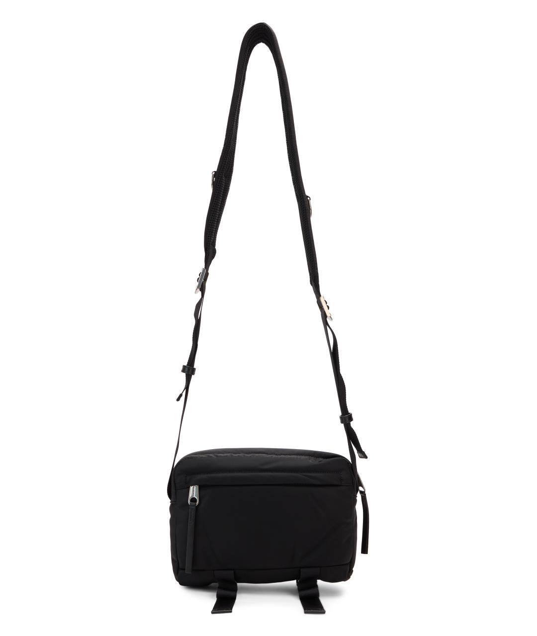 BALENCIAGA Черная синтетическая сумка на плечо, фото 3