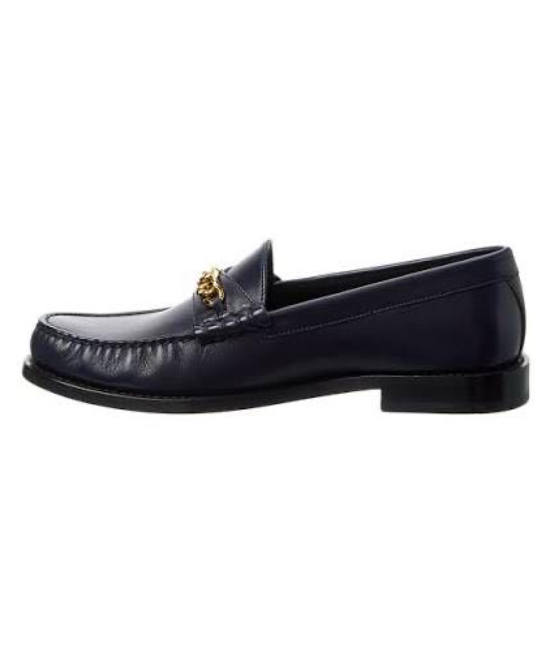 CELINE Черные кожаные лоферы, фото 6