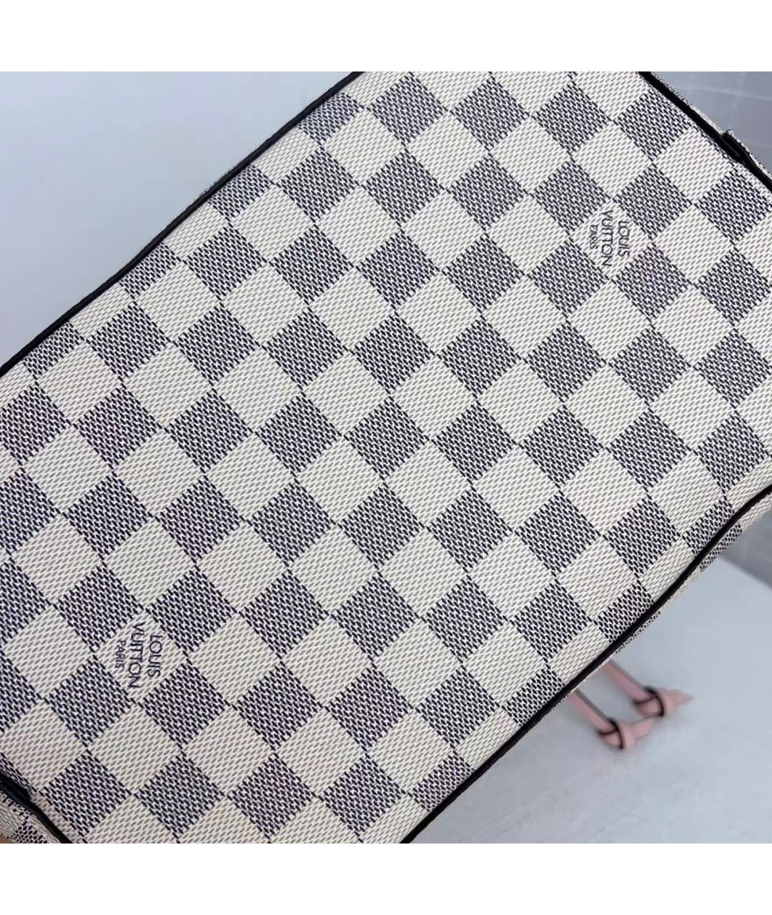 LOUIS VUITTON Розовая кожаная сумка тоут, фото 5