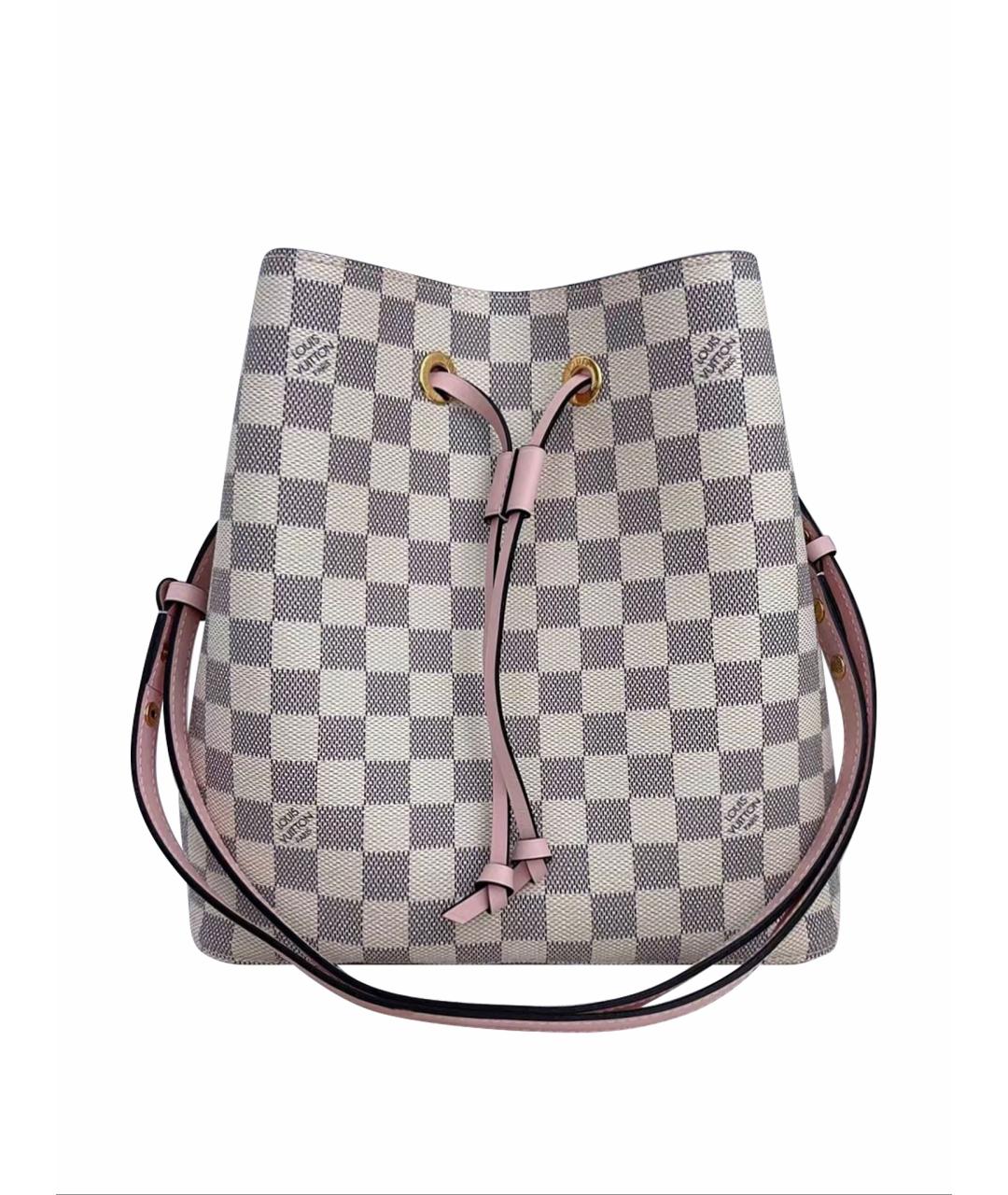 LOUIS VUITTON Розовая кожаная сумка тоут, фото 1