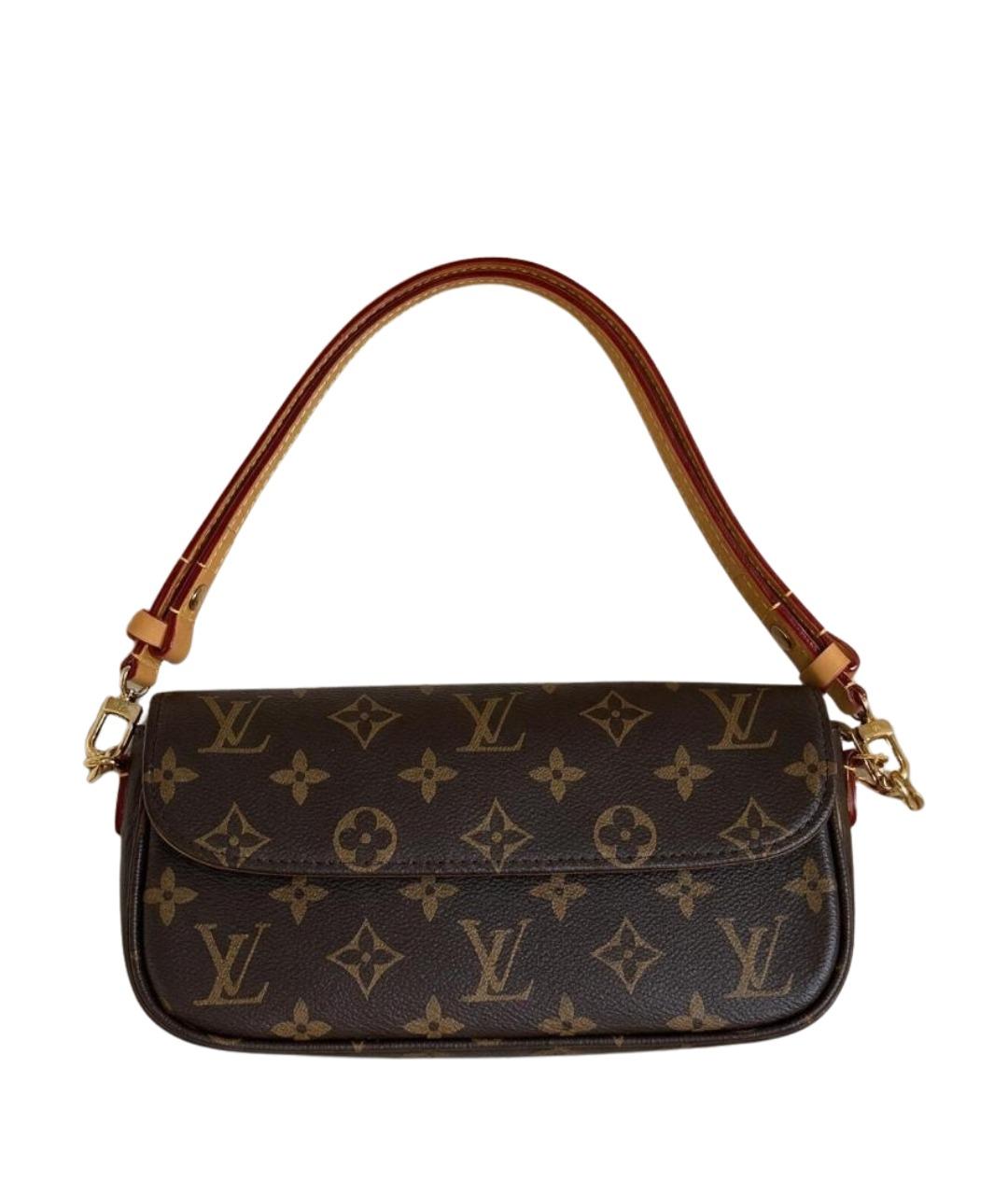 LOUIS VUITTON Коричневая сумка через плечо из канвы, фото 1