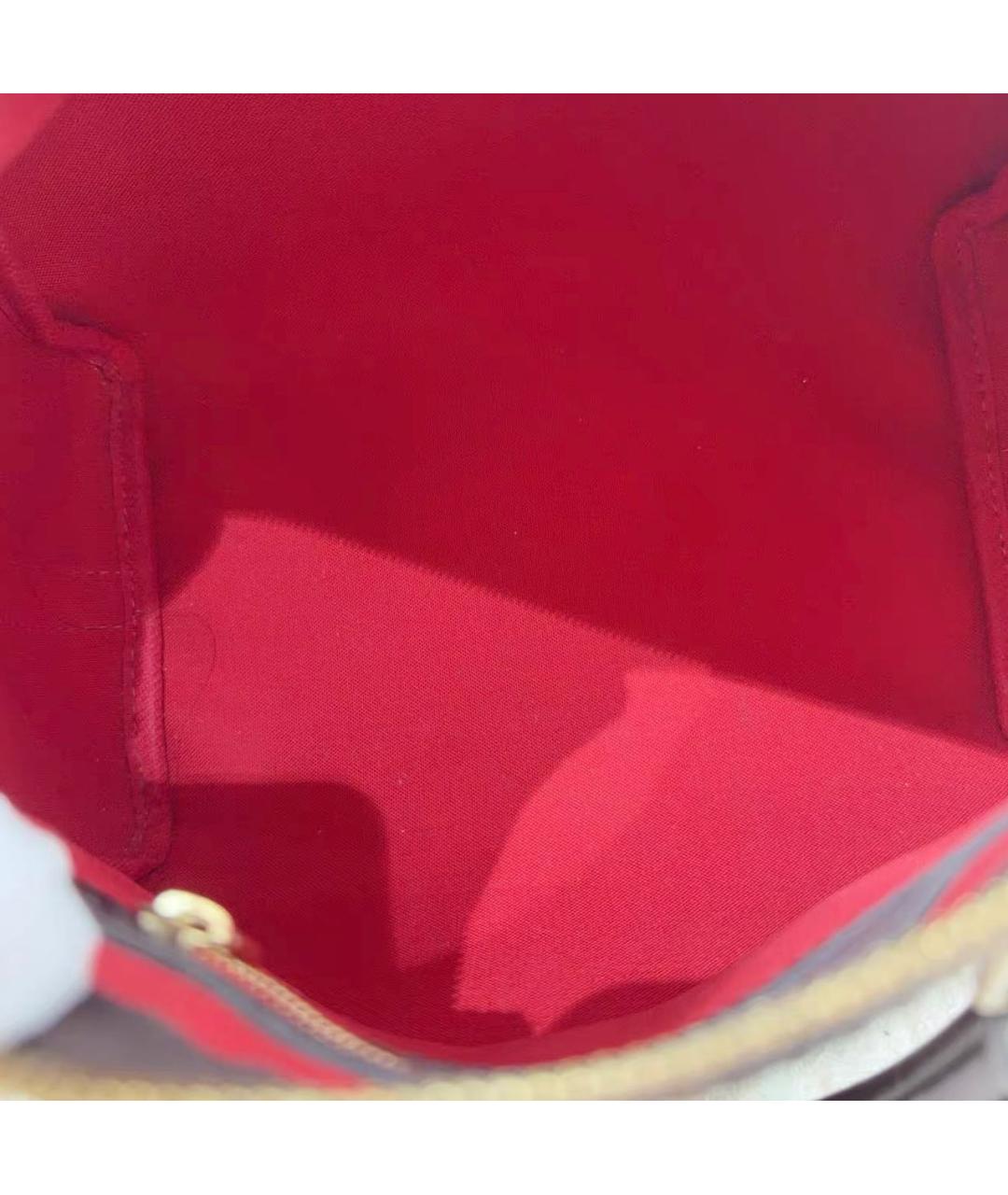 LOUIS VUITTON Коричневая сумка через плечо из канвы, фото 7