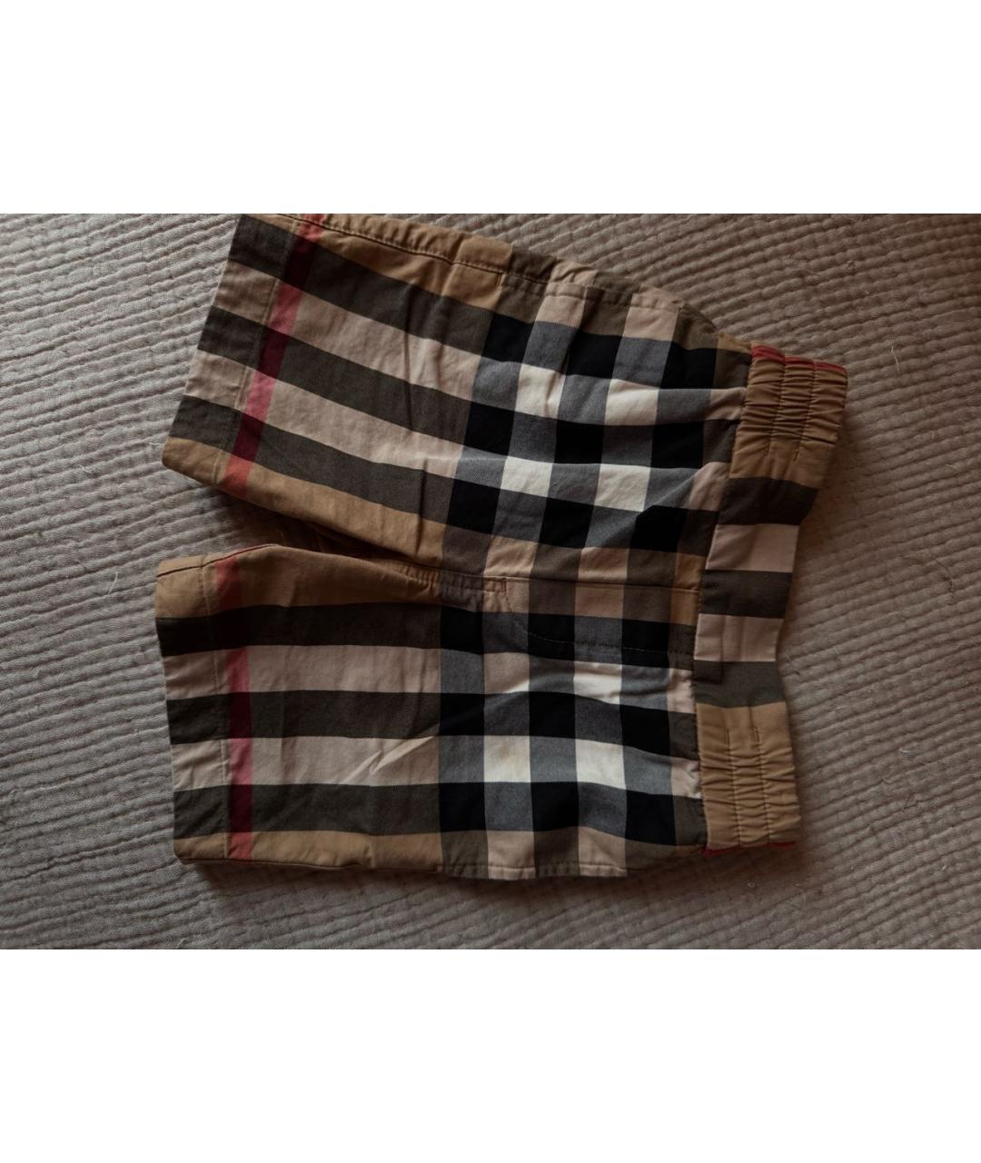 BURBERRY Коричневый хлопковый комплект, фото 4