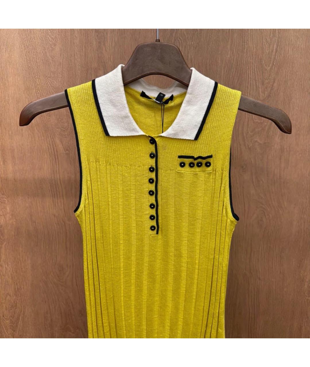 GUCCI Желтая жилетка, фото 5