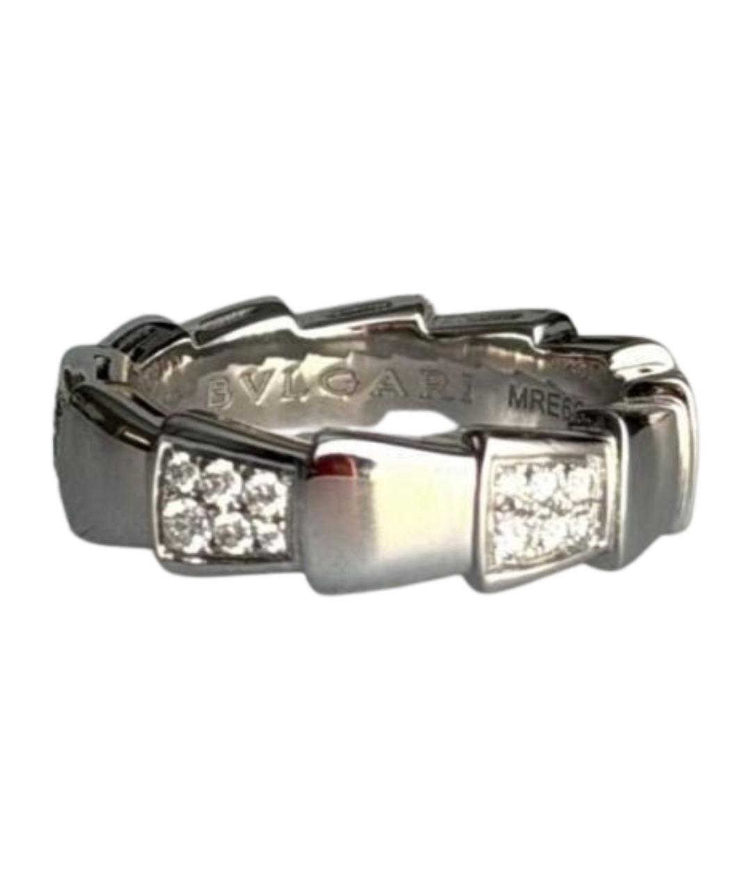 BVLGARI Белое кольцо из белого золота, фото 1