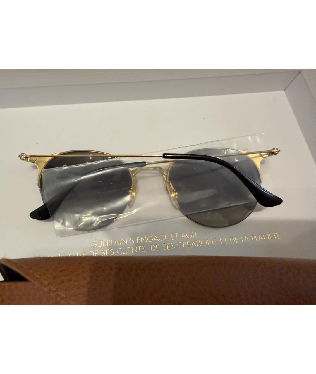 RAY BAN Черные металлические солнцезащитные очки, фото 6