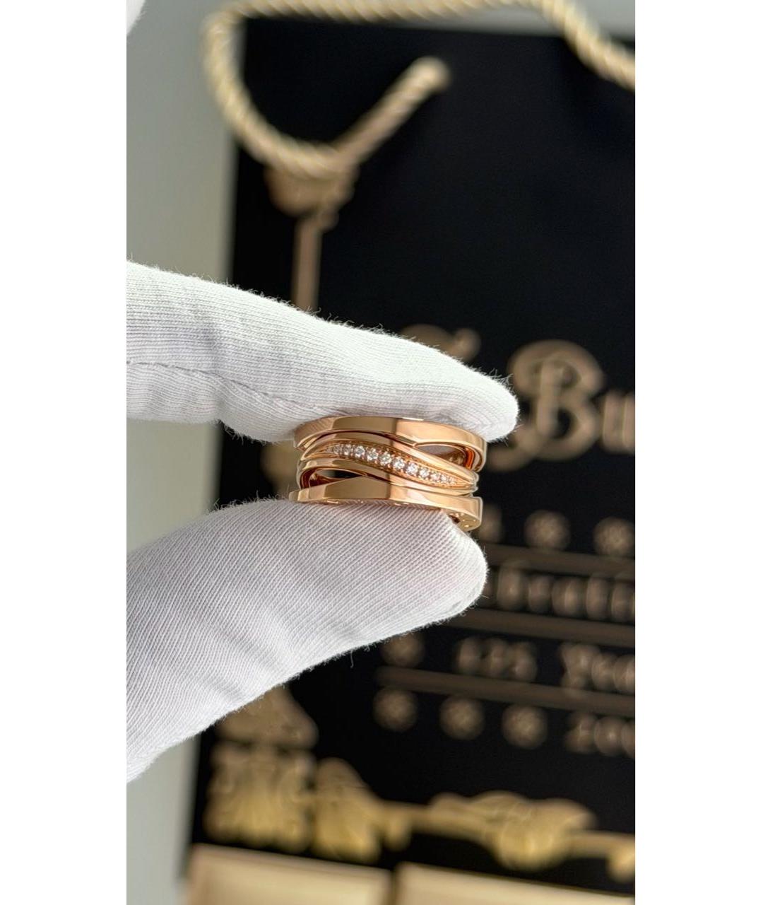 BVLGARI Розовое кольцо из розового золота, фото 6