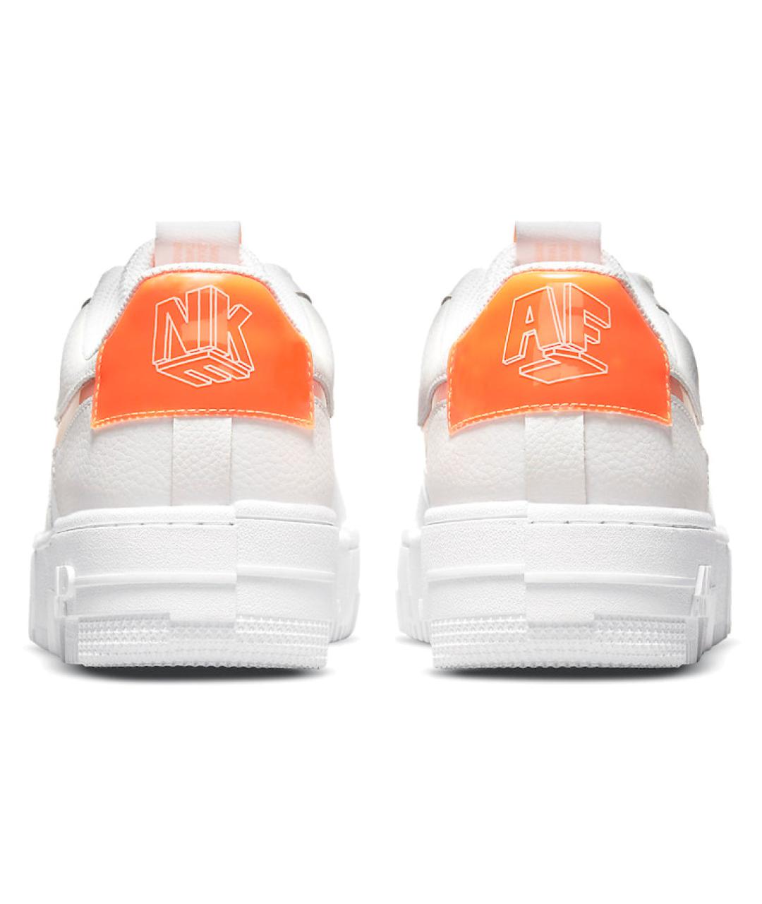 NIKE Белые кожаные кроссовки, фото 6