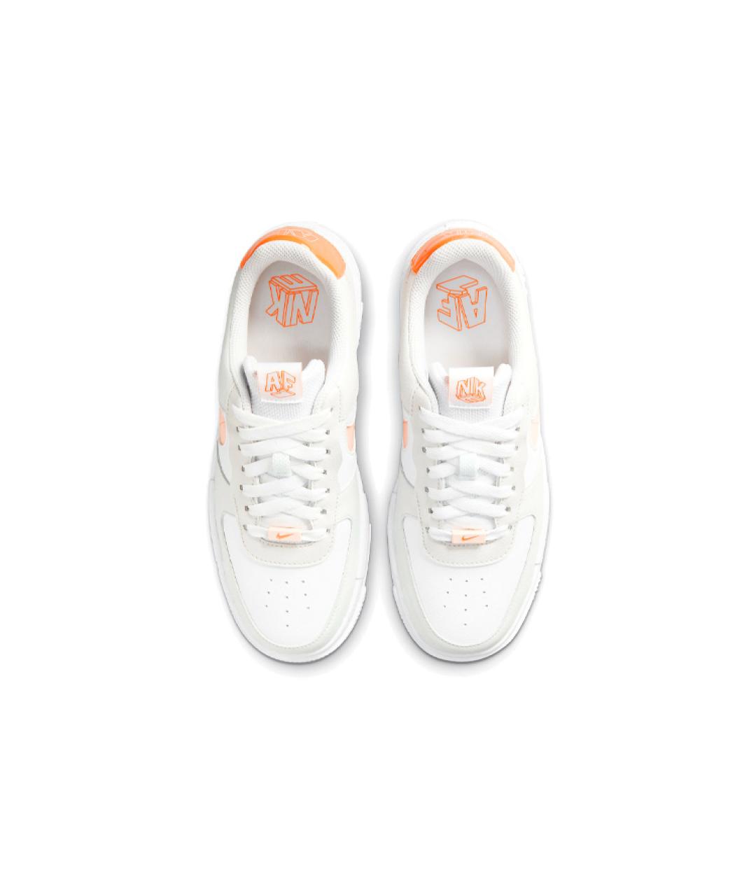 NIKE Белые кожаные кроссовки, фото 4