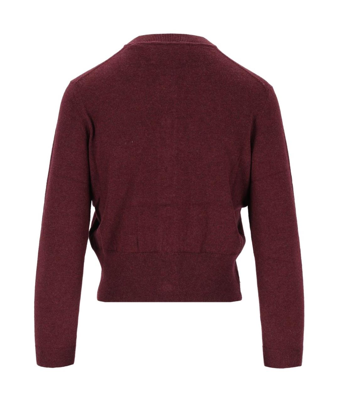 ISABEL MARANT ETOILE Бордовый хлопковый кардиган, фото 2