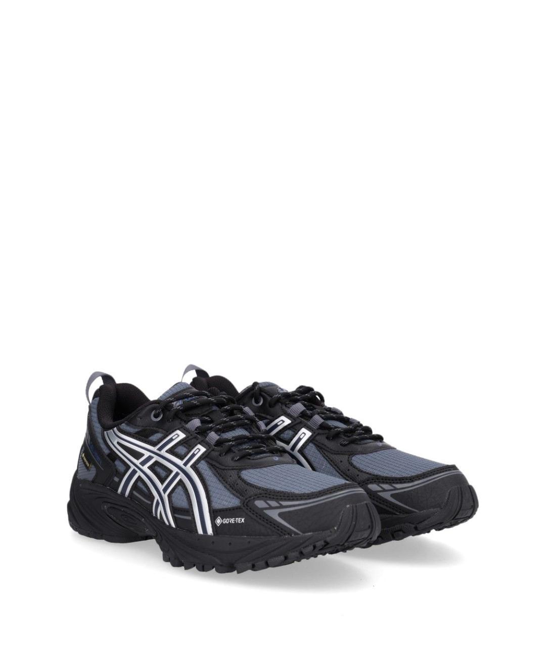 ASICS Серые текстильные кроссовки, фото 2