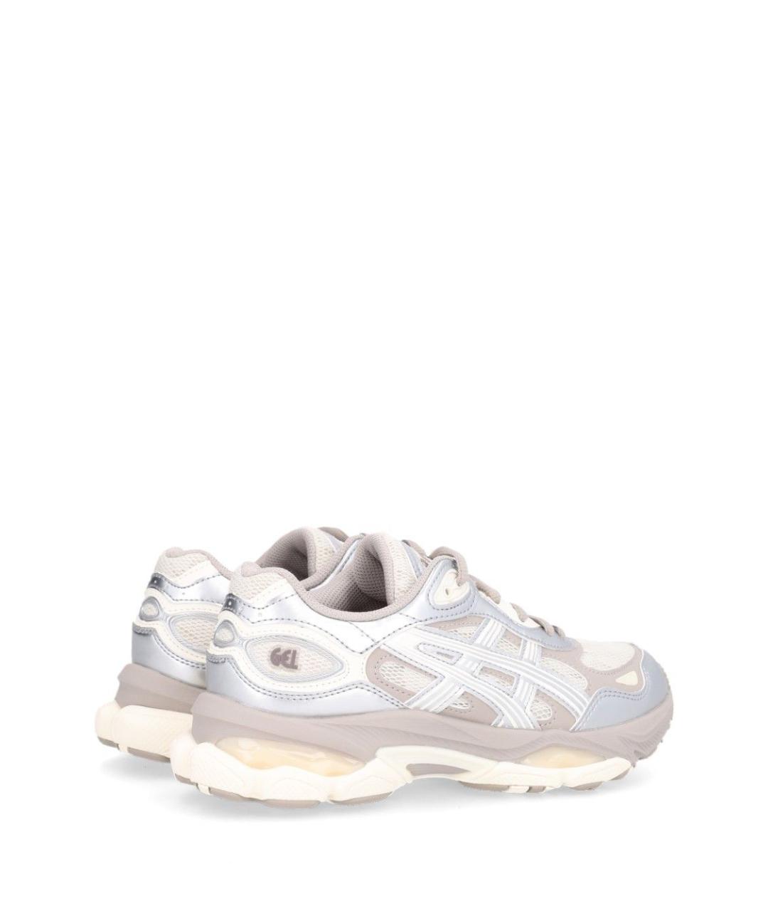 ASICS Серые текстильные кроссовки, фото 2