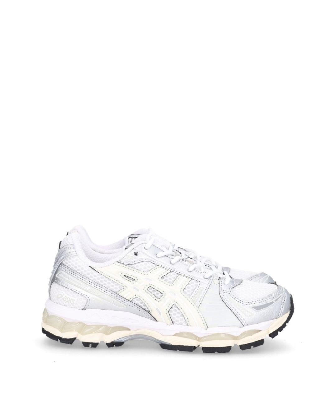 ASICS Белые текстильные кроссовки, фото 1