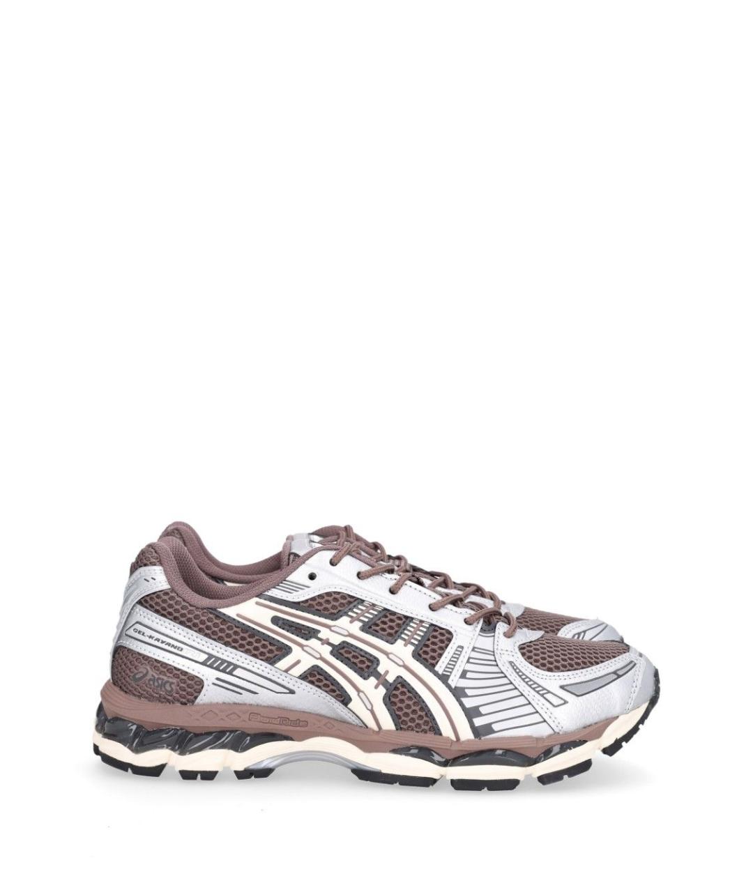 ASICS Коричневые текстильные кроссовки, фото 1