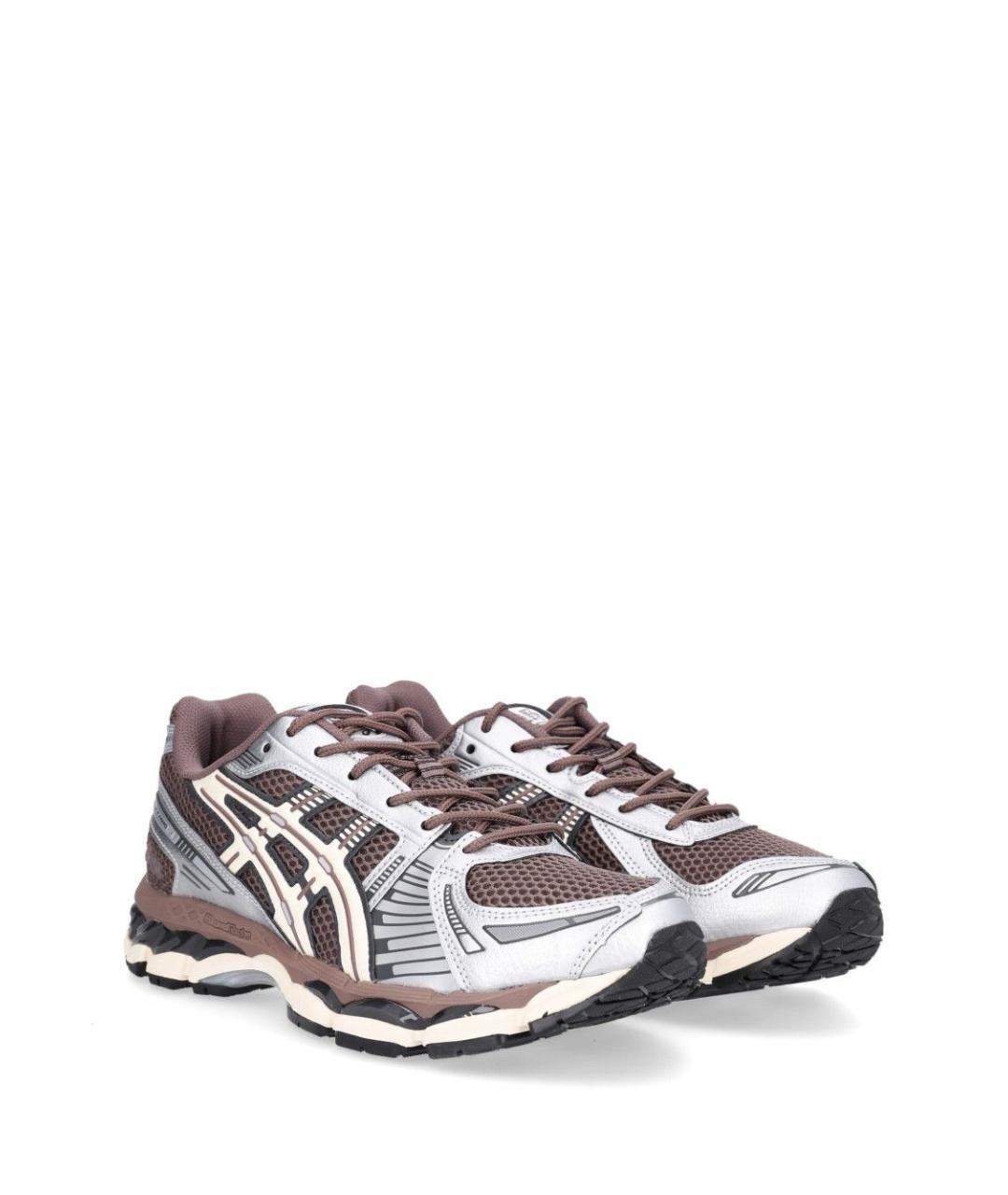 ASICS Коричневые текстильные кроссовки, фото 2