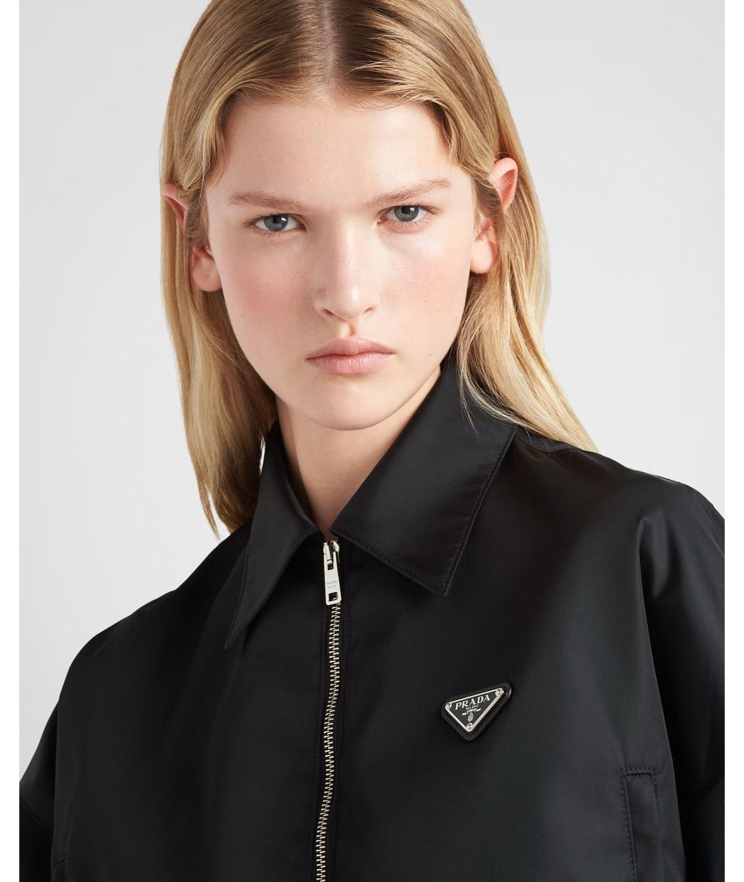 PRADA Черная куртка, фото 5