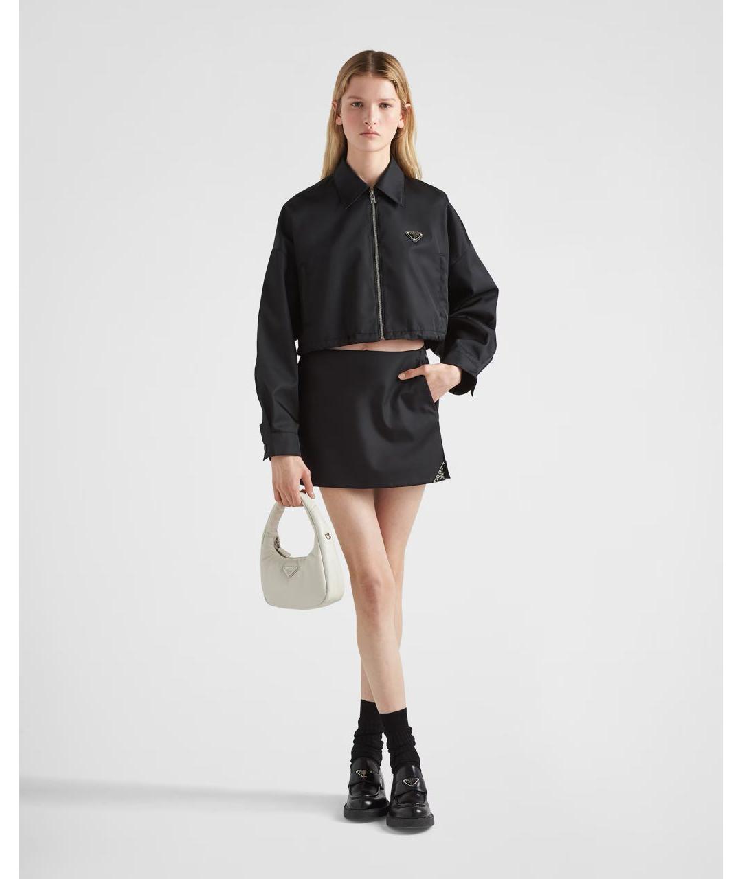 PRADA Черная куртка, фото 2