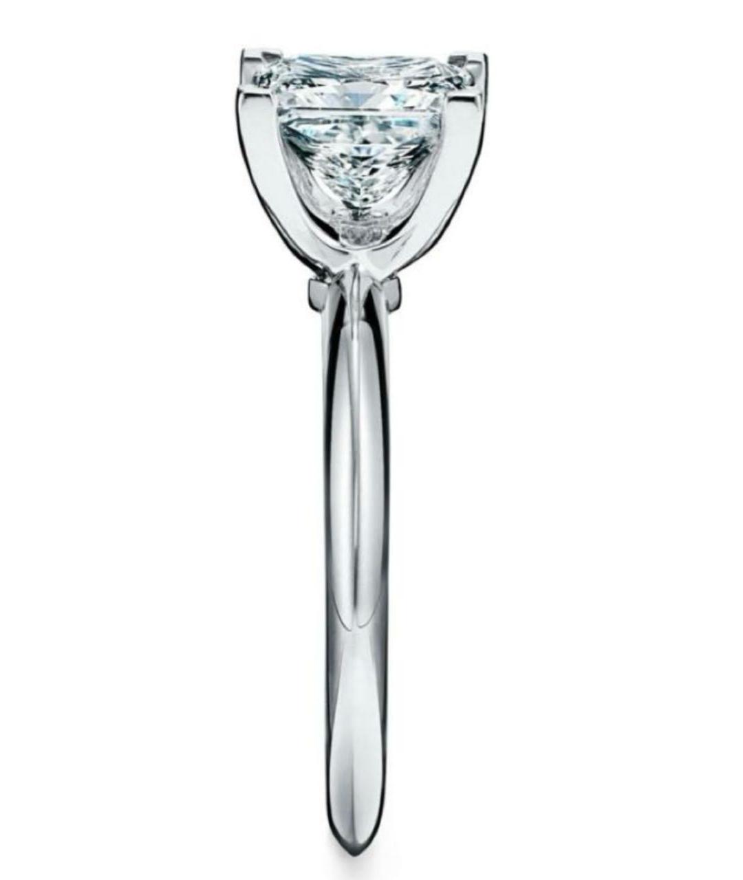 TIFFANY&CO Серебряное платиновое кольцо, фото 4