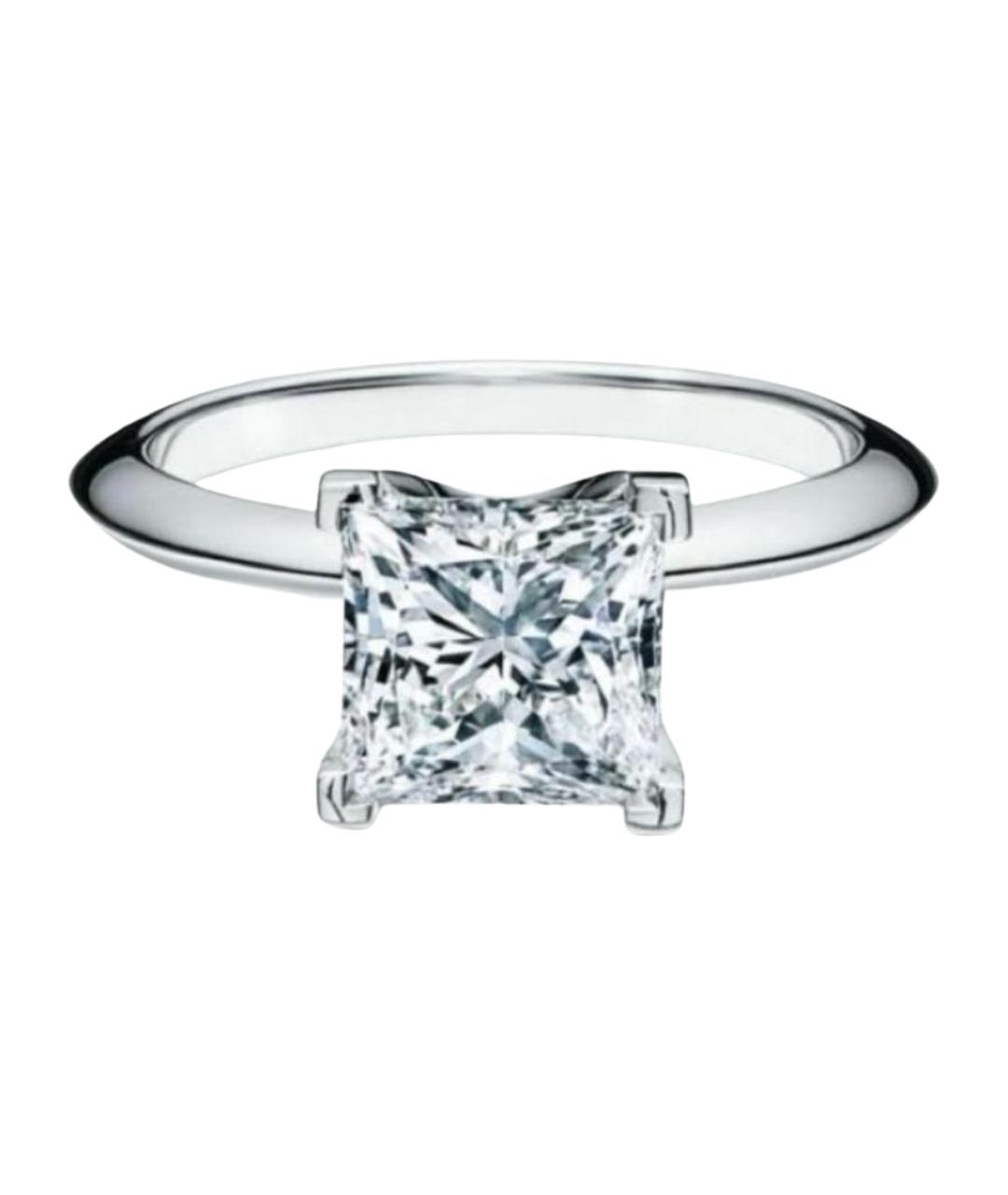 TIFFANY&CO Серебряное платиновое кольцо, фото 1