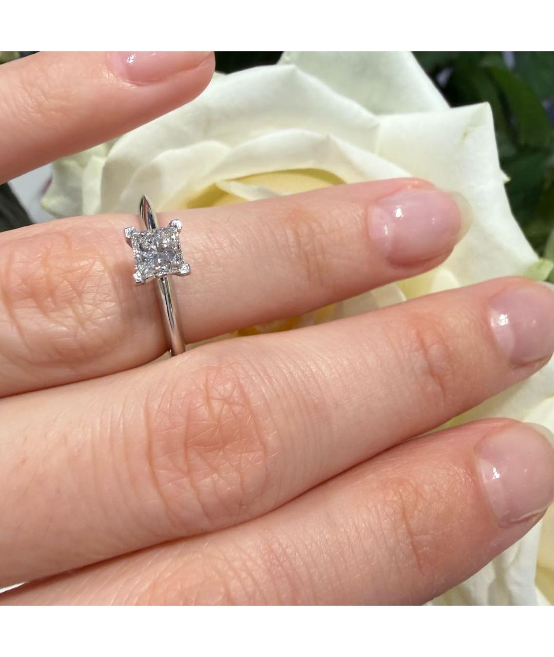 TIFFANY&CO Серебряное платиновое кольцо, фото 3