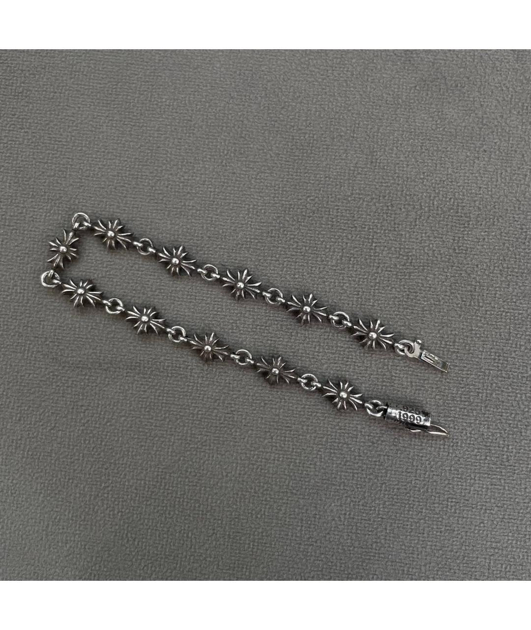 CHROME HEARTS Серебряный серебряный браслет, фото 4
