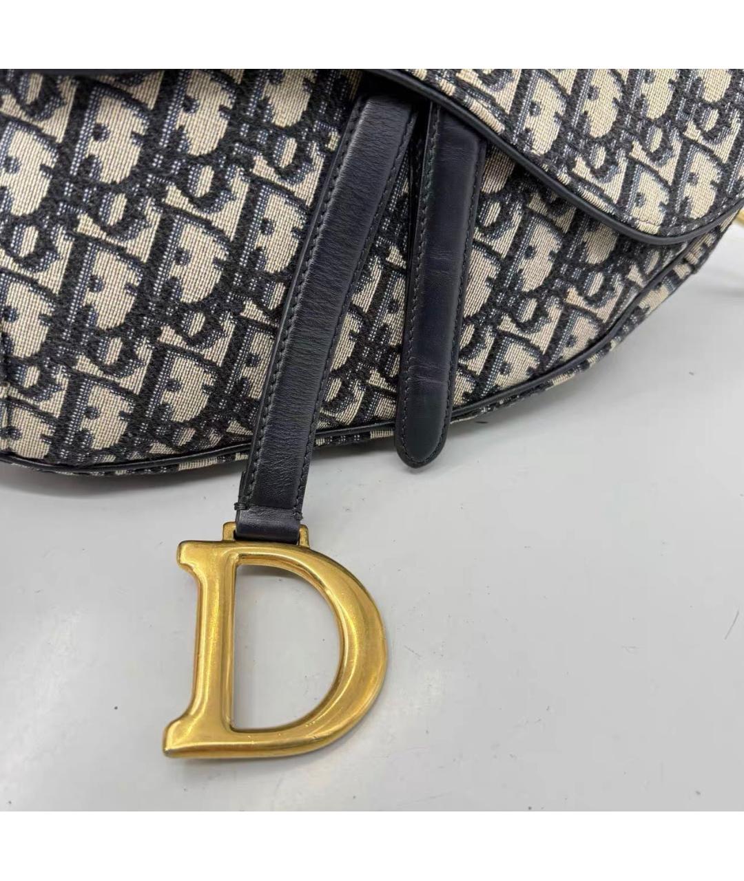 CHRISTIAN DIOR Бежевая кожаная сумка с короткими ручками, фото 6