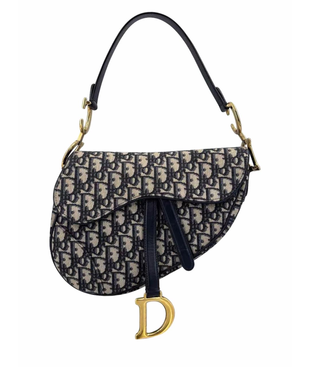 CHRISTIAN DIOR Бежевая кожаная сумка с короткими ручками, фото 1