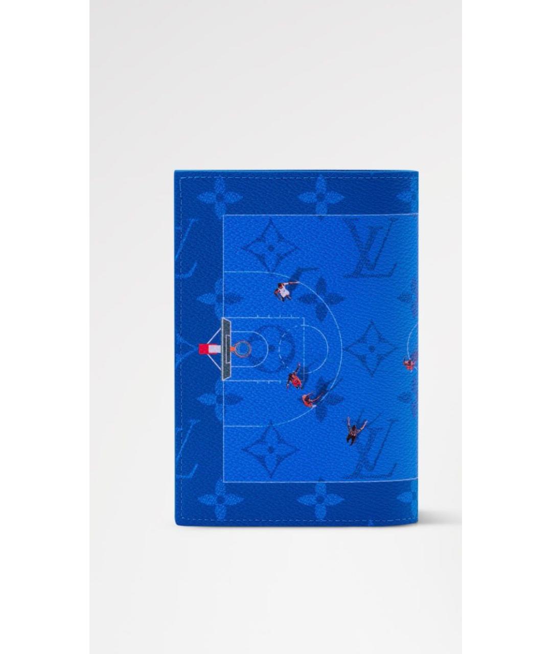LOUIS VUITTON Синий кардхолдер, фото 5