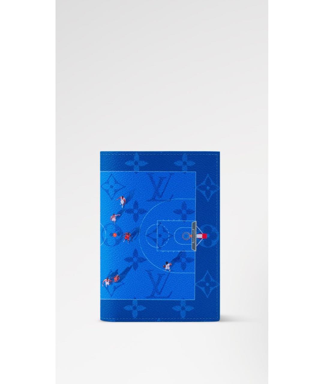 LOUIS VUITTON Синий кардхолдер, фото 9