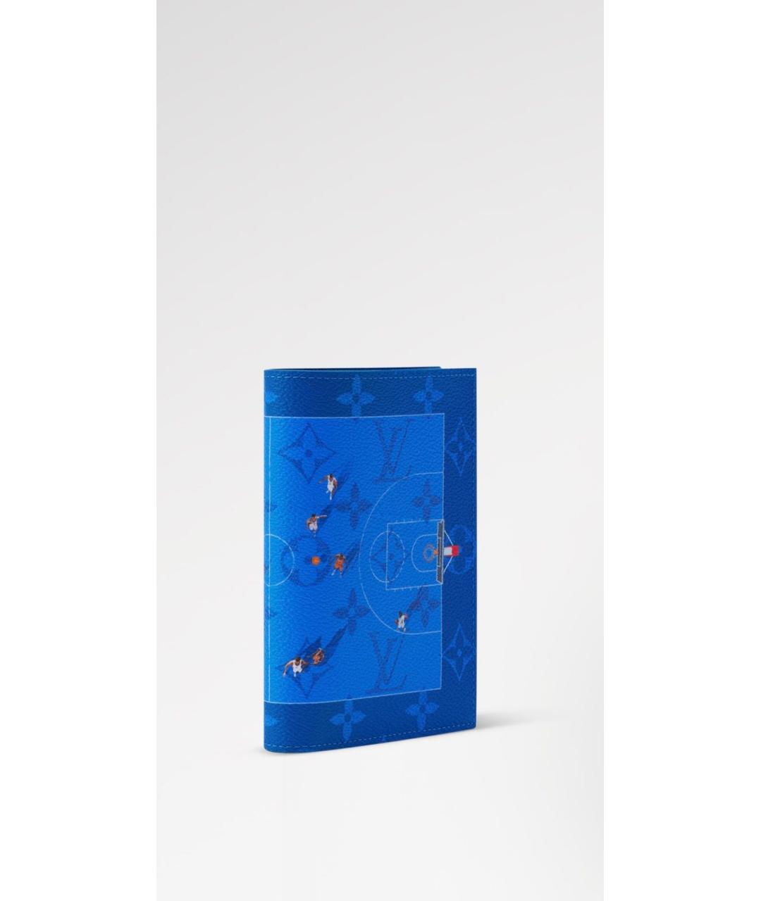 LOUIS VUITTON Синий кардхолдер, фото 2