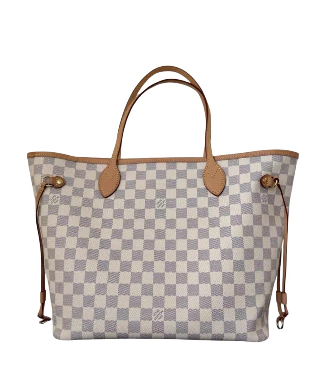 LOUIS VUITTON Бежевая сумка тоут из канвы, фото 1