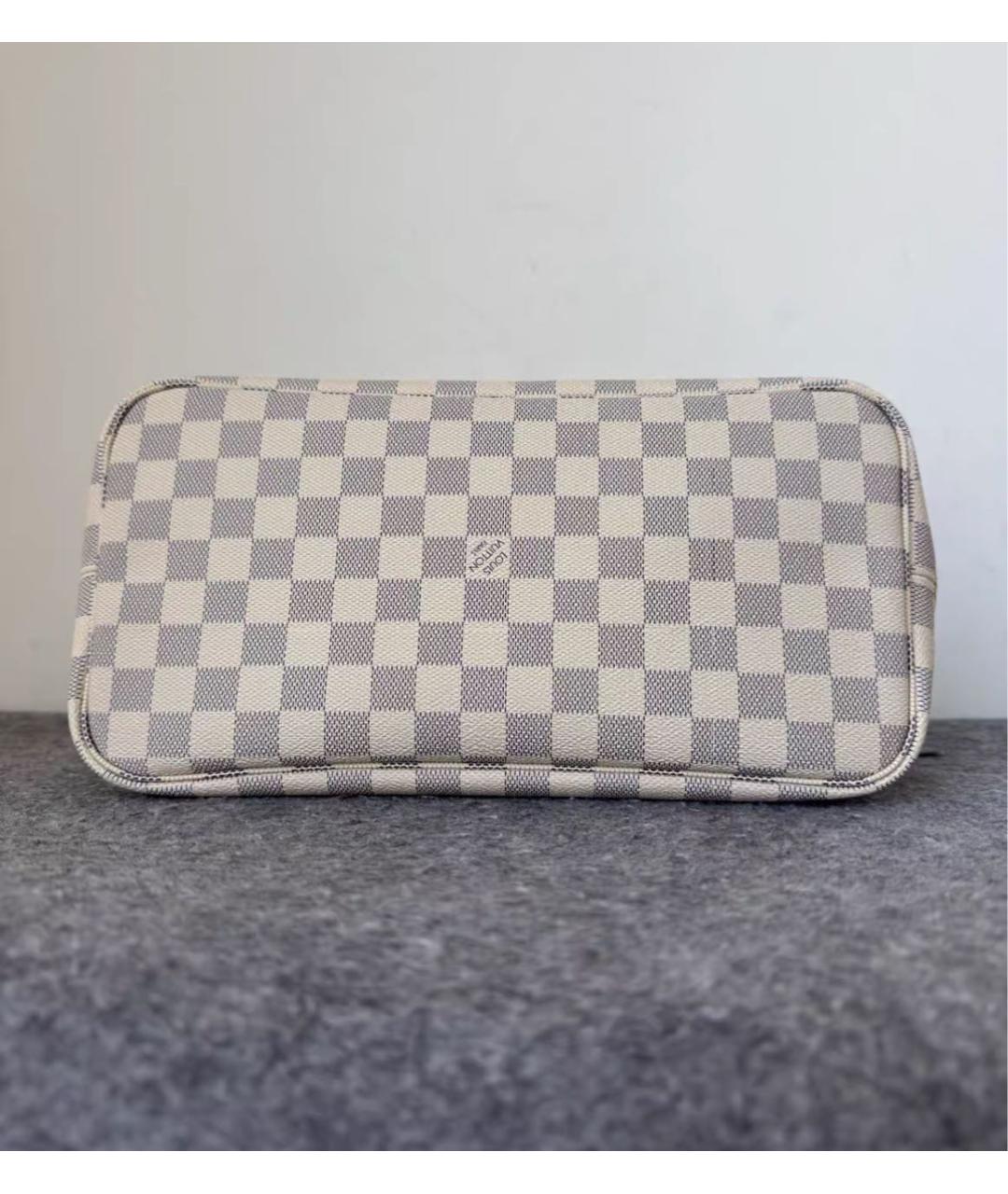 LOUIS VUITTON Бежевая сумка тоут из канвы, фото 7