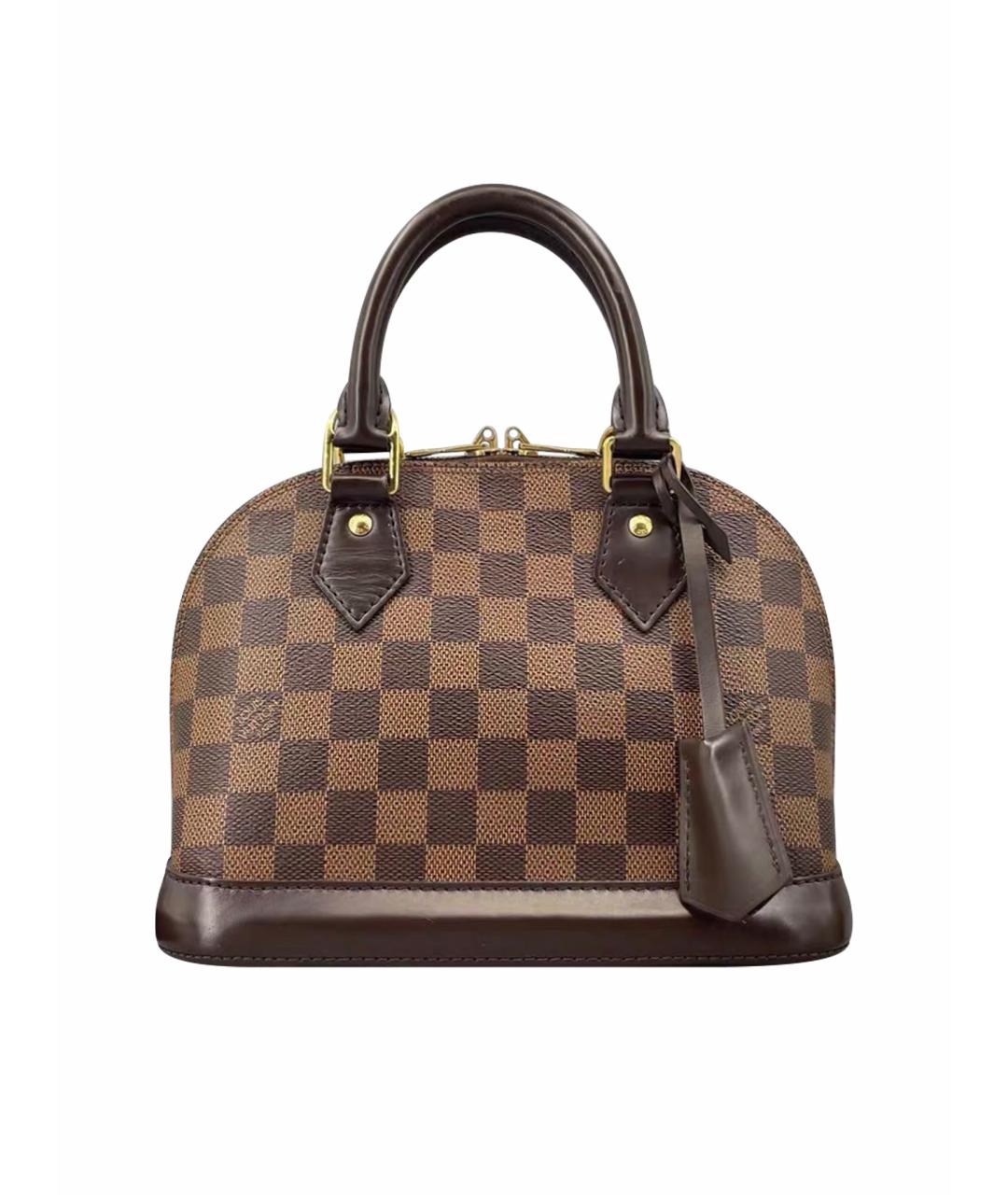 LOUIS VUITTON Коричневая сумка через плечо из канвы, фото 1
