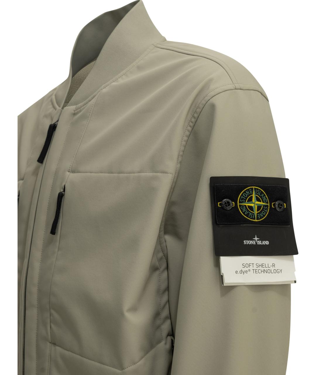 STONE ISLAND Полиэстеровая куртка, фото 3