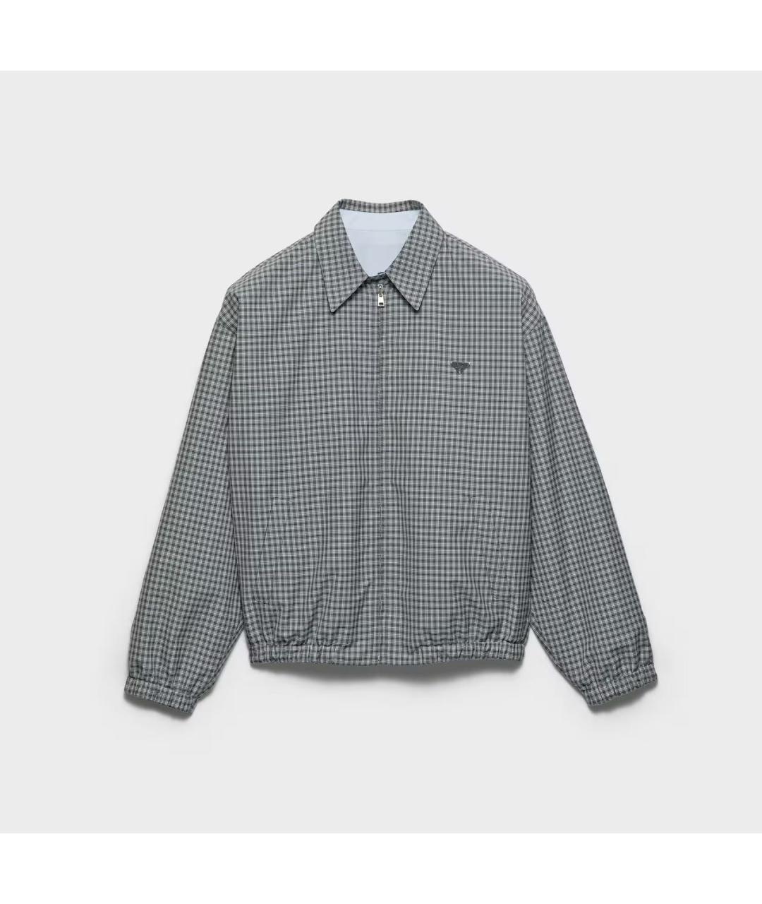PRADA Серая куртка, фото 6