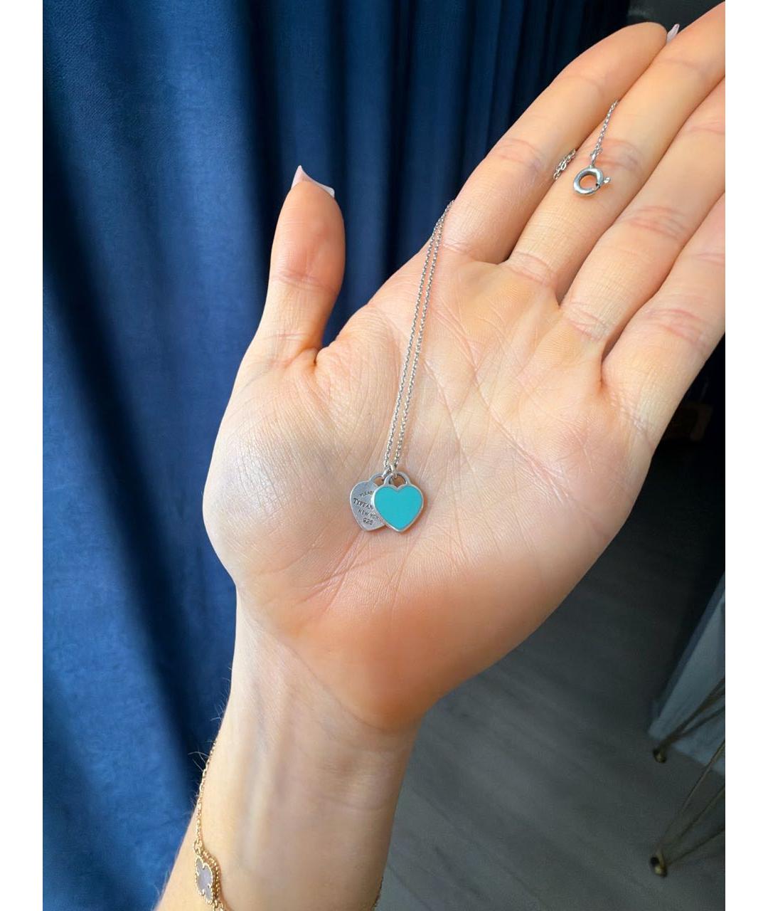 TIFFANY&CO Серебряное серебряное колье, фото 3