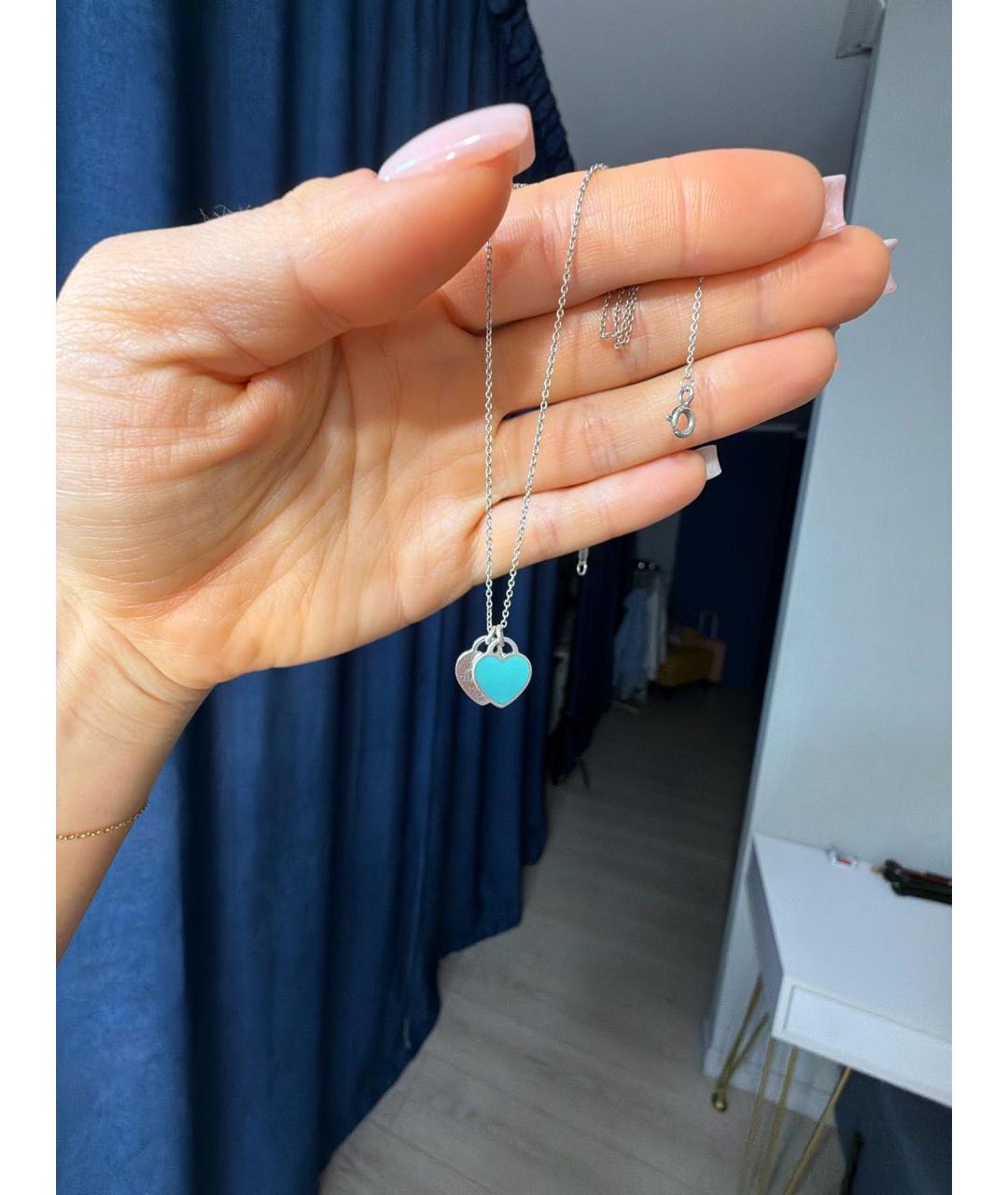 TIFFANY&CO Серебряное серебряное колье, фото 2
