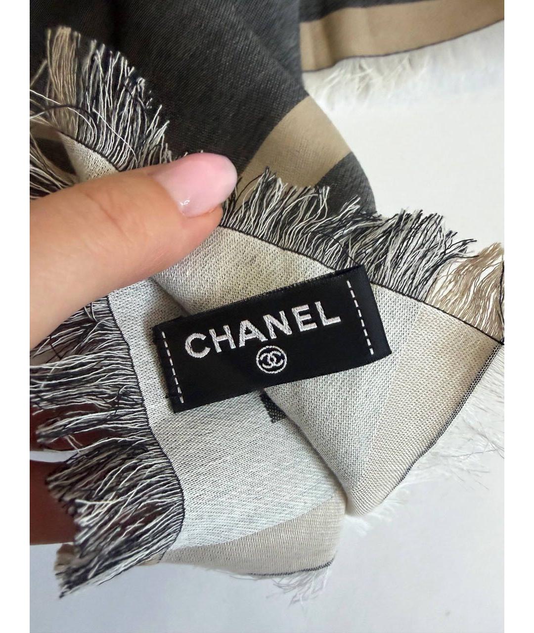 CHANEL Мульти хлопковый платок, фото 3