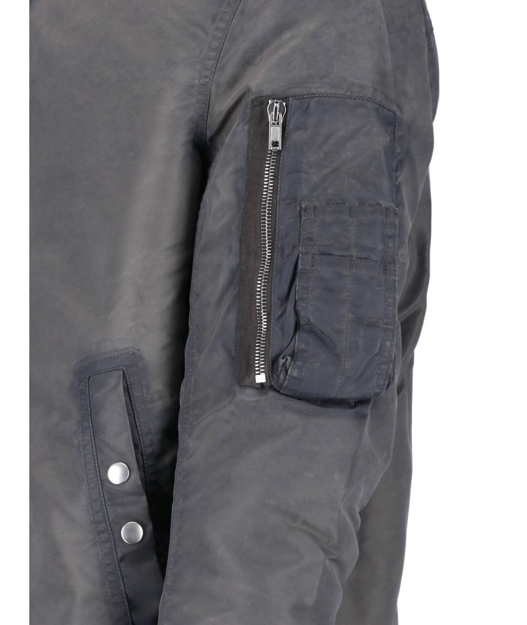 RICK OWENS DRKSHDW Серая куртка, фото 3