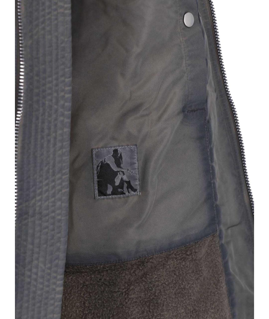 RICK OWENS DRKSHDW Серая куртка, фото 5