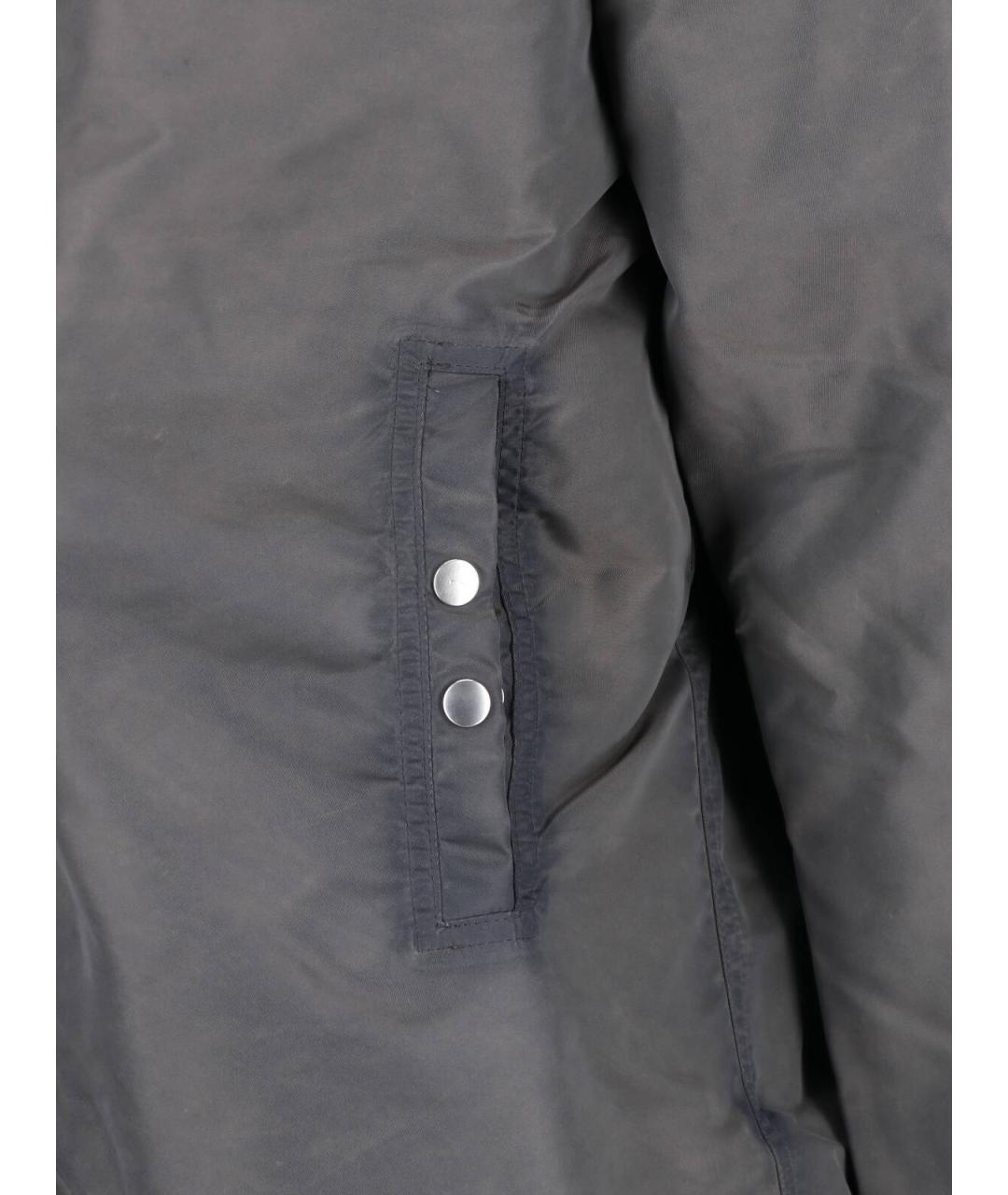 RICK OWENS DRKSHDW Серая куртка, фото 3