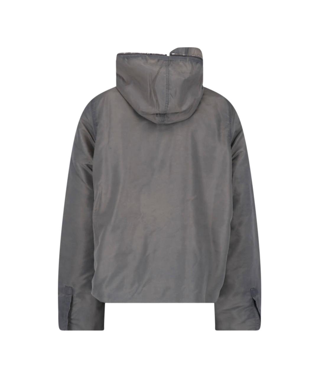 RICK OWENS DRKSHDW Серая куртка, фото 2